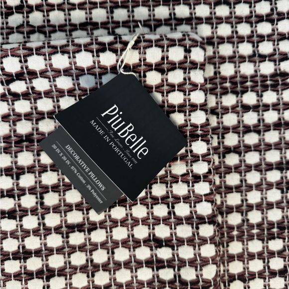 Two Pillow Covers Sz 20x20 - Picture 2 of 2